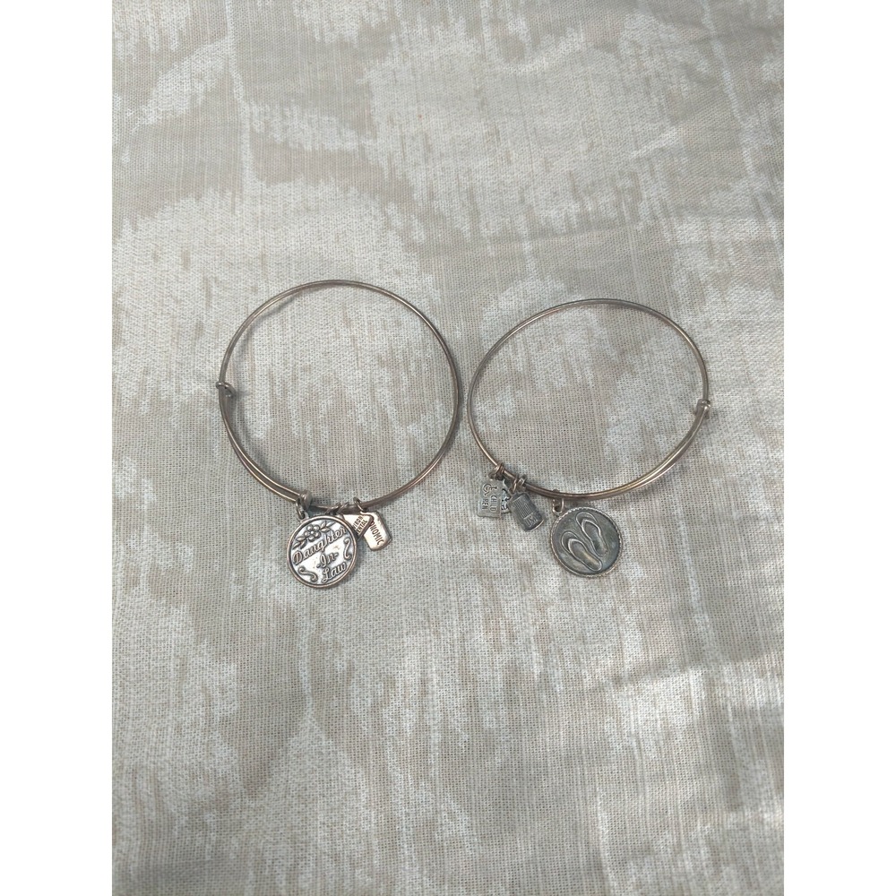 Lot Of 2 Wind‎ & Fire Bangle Bracelets
